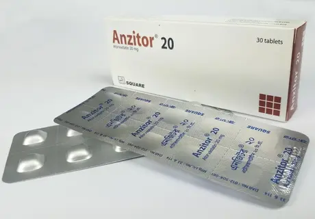 Tab. Anzitor 20 mg