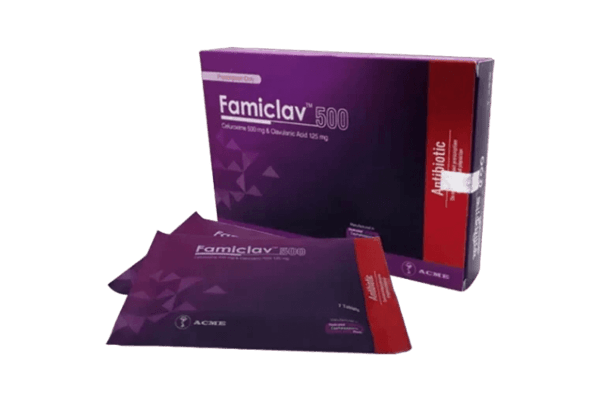 Tab. Famiclav 500 mg