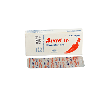Tab. Avas 10 mg