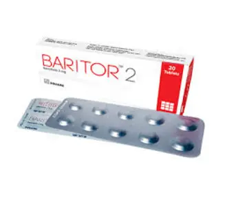 Tab. Baritor 2 mg