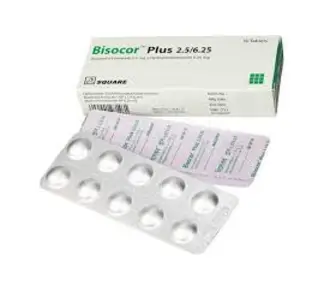 Tab. Bisocor Plus 2.5/6.25 mg