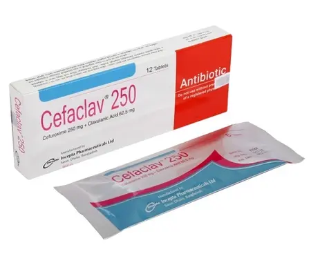 Tab. Cefaclav 250 mg