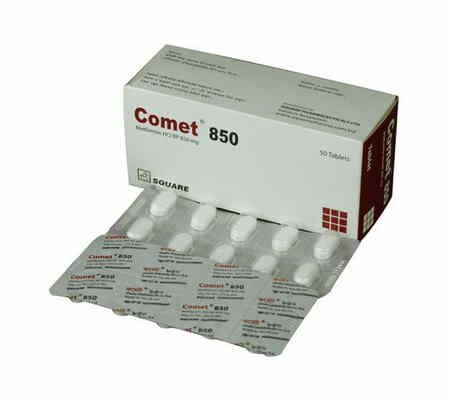 Tab. Comet 850 mg