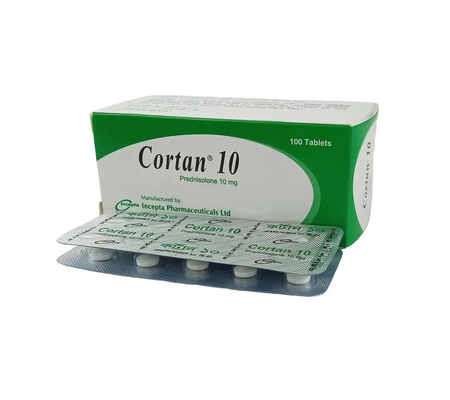 Tab. Cortan 10 mg