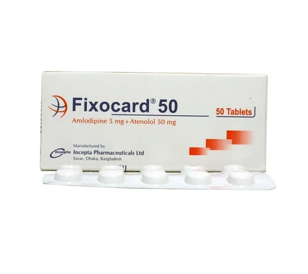 Tab. Fixocard 50 mg