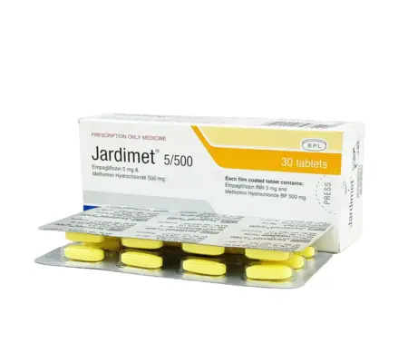 Tab. Jardimet 5/500 mg