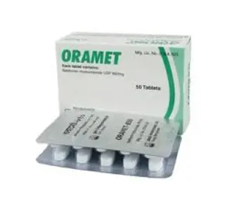 Tab. Oramet 850 mg