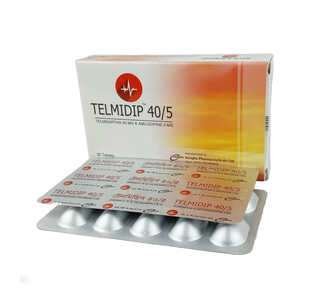 Tab. Telmidip 5/40 mg