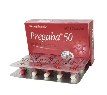Cap. Pregaba 50 mg