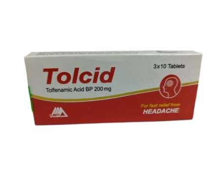 Tab. Tolcid 200 mg