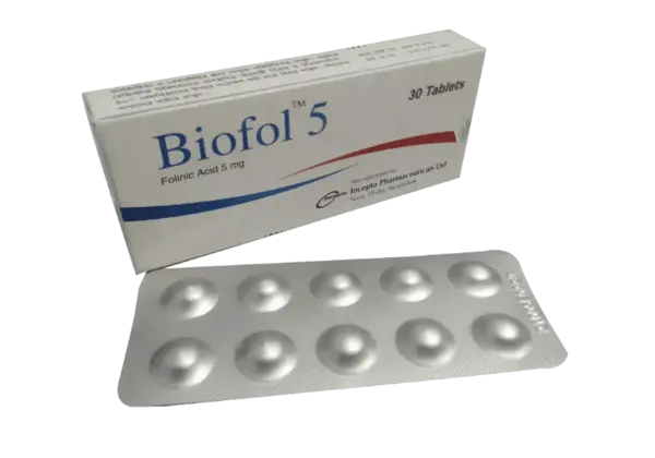 Tab. Biofol 5 mg