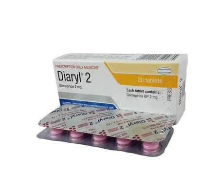 Tab. Diaryl 2 mg