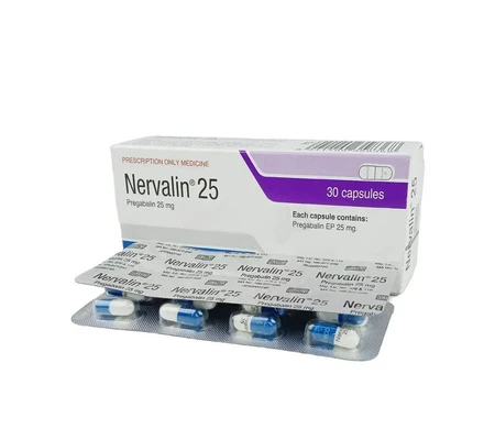Tab. Nervalin 25 mg