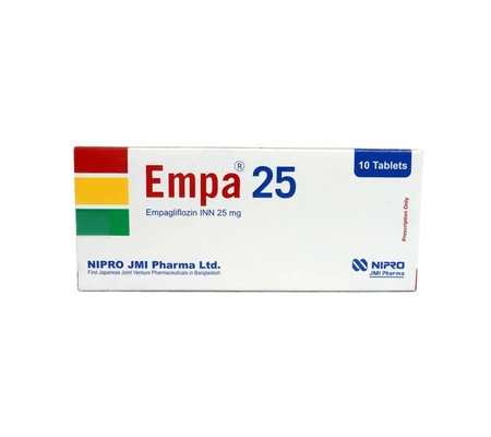 Tab. Empa 25 mg