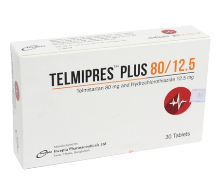 Tab. Telmipres Plus 80/12.5 mg