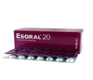 Tab. Esoral 20 mg