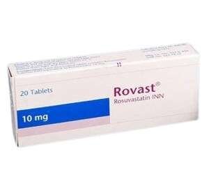 Tab. Rovast 10 mg