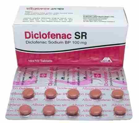 Tab. Diclofenac SR 100 mg