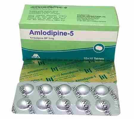 Tab. Amlodipine 5 mg