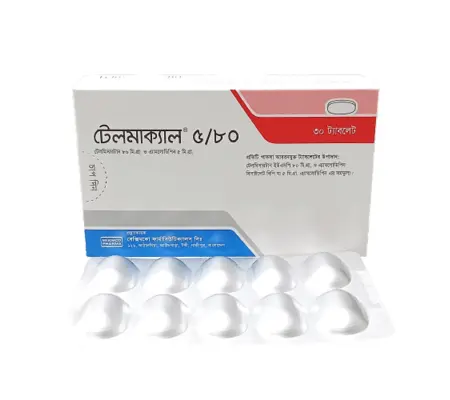 Tab. Telmacal 5/80 mg