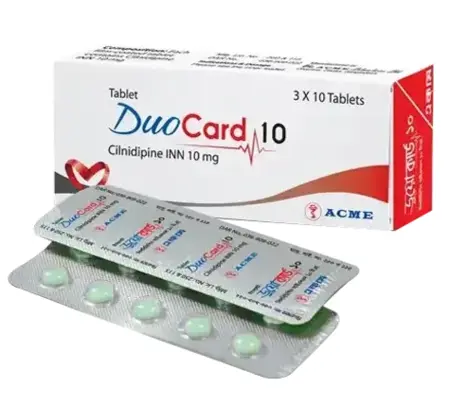 Tab. Duocard 10 mg