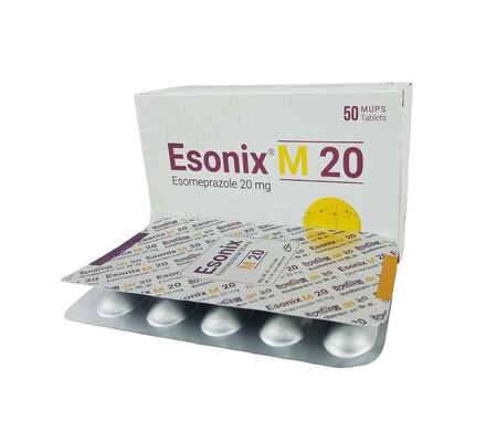Tab. Esonix M 20 mg