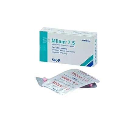 Tab. Milam 7.5 mg