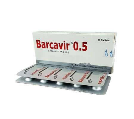 Tab. Barcavir 0.5 mg