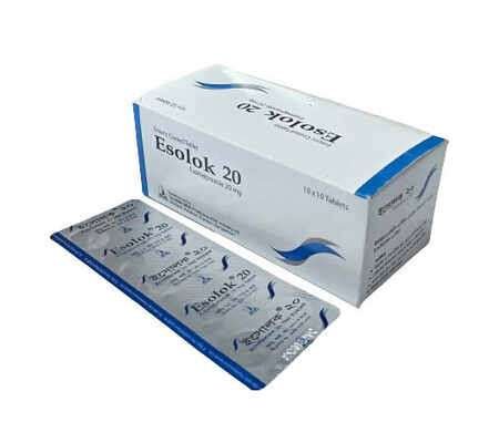 Tab. Esolok 20 mg