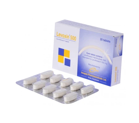 Tab. Levoxin 500 mg
