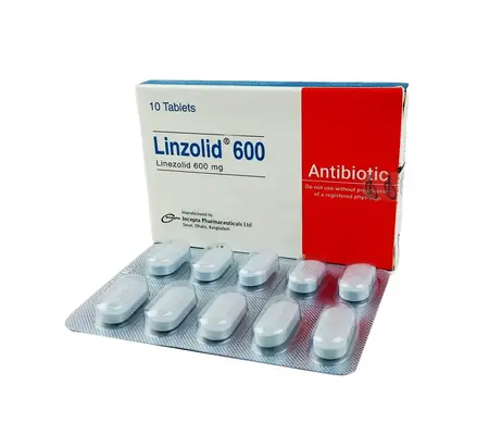Tab. Linzolid 600 mg