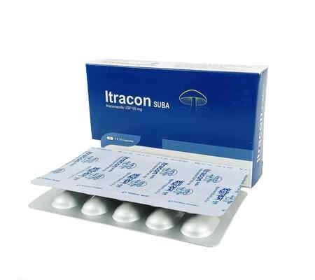 Cap. Itracon Suba (60pcs)