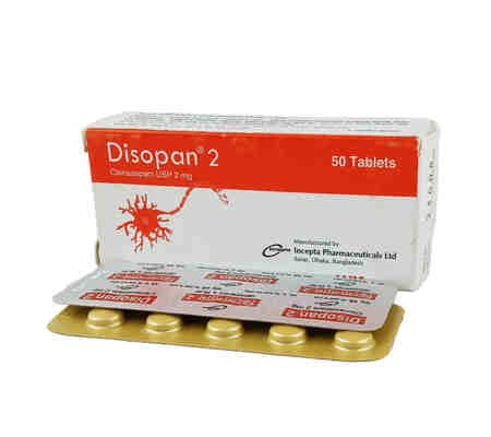 Tab. Disopan 2 mg