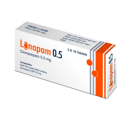 Tab. Lonapam 0.5 mg