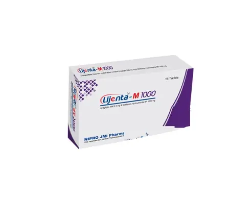 Tab. Lijenta M 2.5/1000 mg