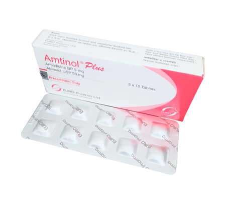 Tab. Amtinol Plus 5/50 mg