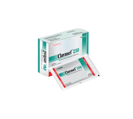 Tab. Clavusef 250 mg