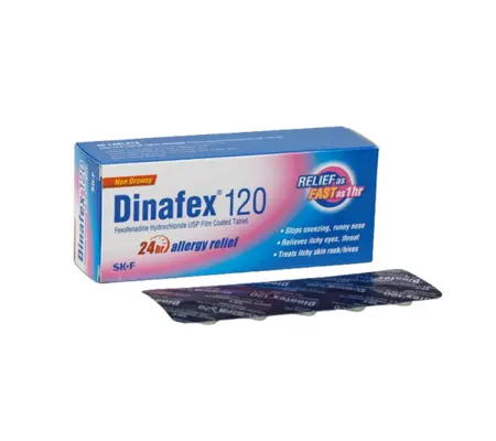 Tab. Dinafex 120 mg