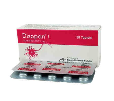 Tab. Disopan 1 mg
