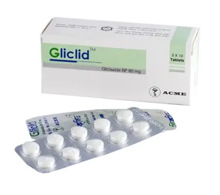 Tab. Gliclid 80 mg