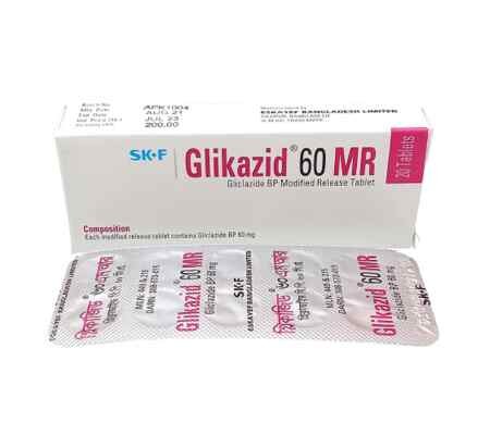 Tab. Glikazid MR 60 mg