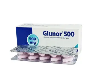 Tab. Glunor 500 mg