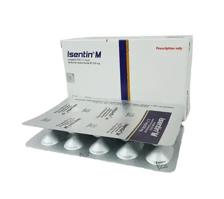 Tab. Isentin M 2.5/500 mg