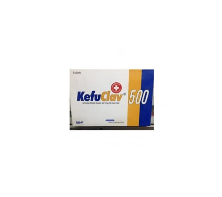 Tab. Kefuclav 500/125 mg