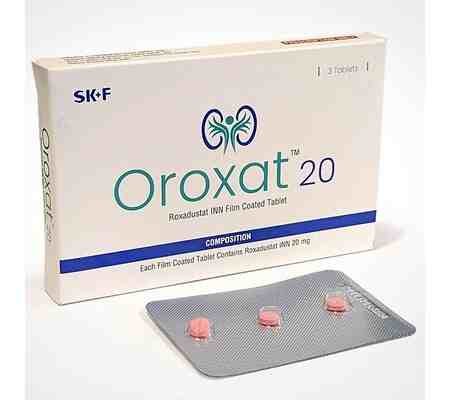 Tab. Oroxat 20 mg