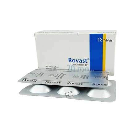 Tab. Rovast 20 mg