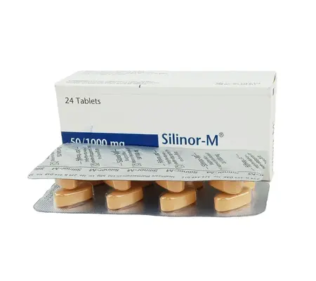 Tab. Silinor M 50/1000 mg