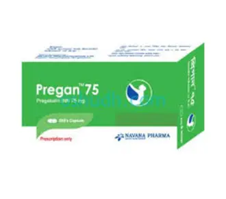 Cap. Pregan 75 mg