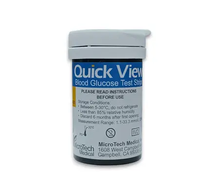Quick View Diabetes Test Strip