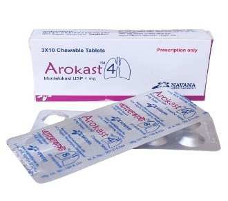 Tab. Arokast 4 mg